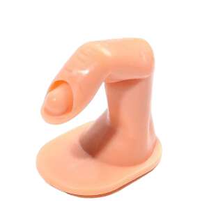 Gyakorló ujj műköröm, tippes és körömlakk felviteléhez - Műkörmös kiegészítő