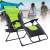 Timeless Tools Delux Zero Gravity Chair, Green, zero gravity chair with headrest and cup holder, comfortable and foldable, used on the beach