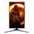 Monitor AOC G3 25G3ZM/BK 24,5 cala Full HD do gier, widok z boku z wyświetlaniem gry