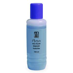Moyra Vanília Kék Acetonmentes Körömlakklemosó, 100ml - Műköröm előkészítő & segéd folyadék