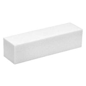 Fehér 4 oldalas körömreszelő blokk - Köröm buffer