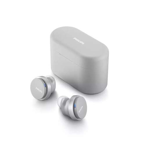 Philips TAT8506WT/00 True Wireless Bluetooth Ohrhörer mit Ladeetui, Weiß