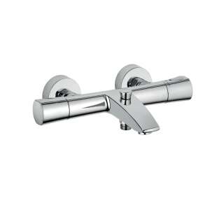 KLUDI ZENTA Thermostat-Bad- und Duschmischer, Chrom