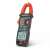 Maxwell-Digital MC 25608 auto digital clamp meter, black and red, angled view