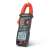 Maxwell-Digital MC 25608 auto digital clamp meter, black and red, angled view