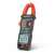 Maxwell-Digital MC 25608 auto digital clamp meter, black and red, angled view