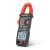 Maxwell-Digital MC 25608 auto digital clamp meter, black and red, angled view