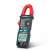 Maxwell-Digital MC 25608 auto digital clamp meter, black and red, angled view