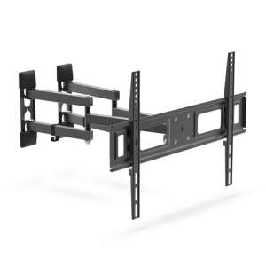 Delight 39687 Corner TV Mount for 40-80 inch TVs, Dual Arm, Tilting, Black - TV Stand and Wall Mount