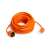 30 meter orange extension cord with CEE 7/7 plug and CEE 7/4 socket