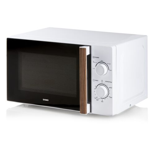 Domo DO2720 Mikrowelle, 20 Liter Fassungsvermögen, weiß
