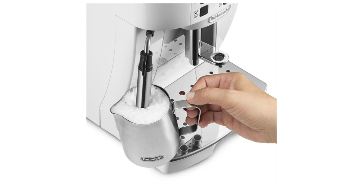 DeLonghi ECAM21.117.W Magnifica S Automatic Coffee Maker, White