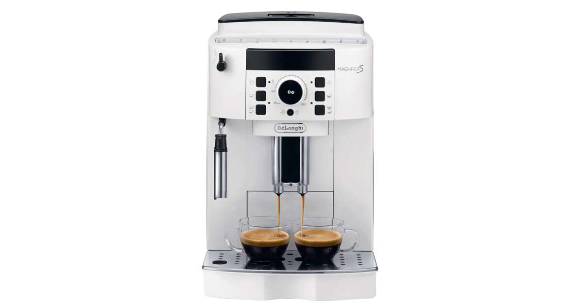 DeLonghi ECAM21.117.W Magnifica S Automatic Coffee Maker, White