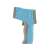 Emos M0503 infrared thermometer, blue and gray, side view