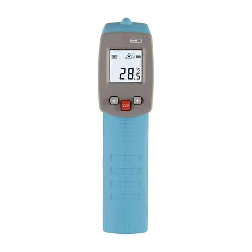 Emos M0503 Infrared Thermometer, blue and grey, digital display