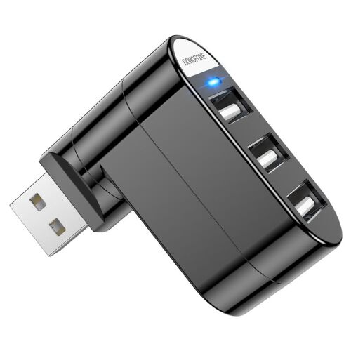 BOROFONE DH3 Rotatable 3-Port USB Hub