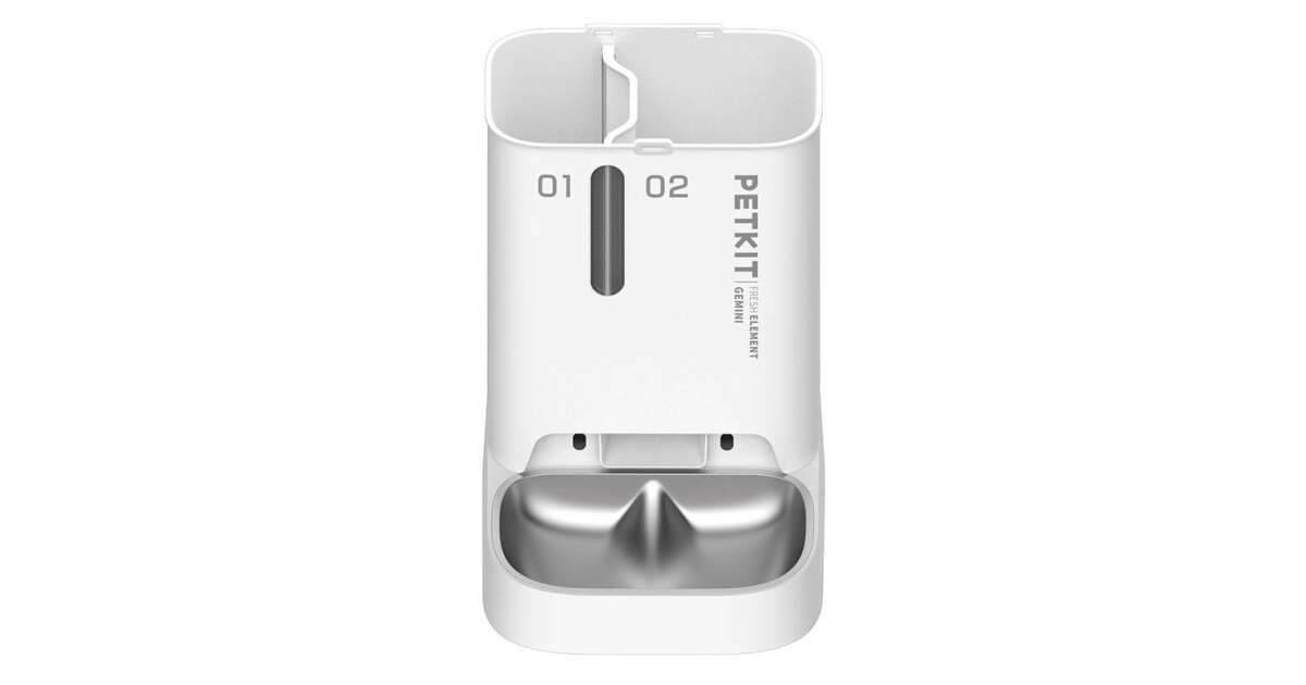 Smart dual food dispenser PetKit Fresh Element Gemini | Pepita.com