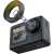 SJCAM SJ10 Pro Dual Screen action camera with lens filter, black