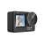 SJCAM SJ10 Pro Dual Screen action camera, black, front view, showing a motocross rider