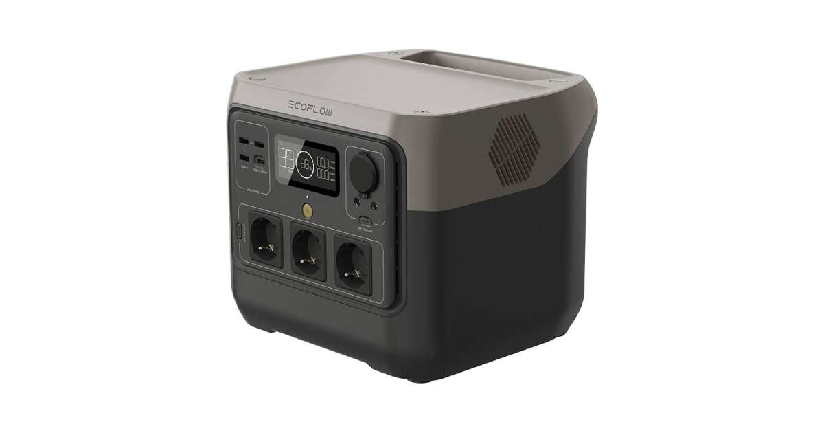 EcoFlow RIVER 2 Pro Portable Power Station 800W 768Wh ZMR620-B-US