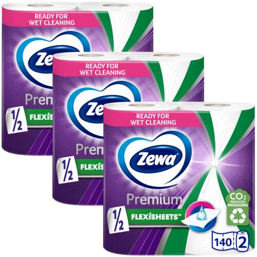 Zewa Premium Extra Long 2-lagiges Papierhandtuch 3x2 Rollen