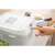 Sencor SBR 1040WH bread maker, white, close-up of control panel