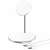Choetech T581-F white wireless charging stand with USB-C cable