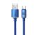Cablu de Date USB la Type-C 100W, 2m - Baseus Crystal Shine (CAJY000503) - Blue (CAJY000503) 97331735