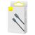 Cablu Baseus Crystal Shine, pentru incarcare, USB-C la USB-C, 100 W, 1,2 m, negru (CAJY000601) 91785520