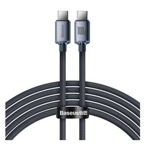 Baseus Crystal Shine 100W USB-C zu USB-C Kabel, schwarz, 2m - Baseus USB-Kabel