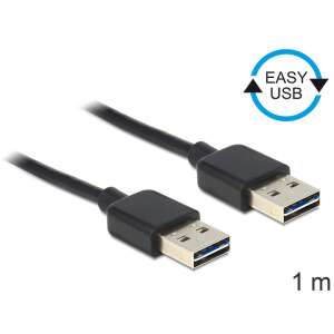 Delock EASY-USB 2.0-A apa &gt; apa kábel, 1 m 52585775 