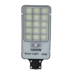 1000W-os napelemes mozgásérzékelős utcai lámpa, IP66 vízálló - Napelemes lámpa
