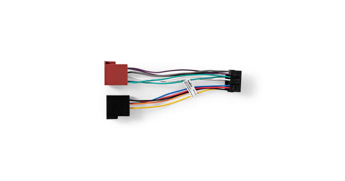 Cables ISO Kenwood de 16 Pines - Conector de radio - 2x Conector