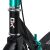 Soke City folding scooter with double brakes #black-turquoise 52592331