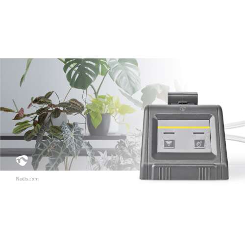 Nedis SmartLife Wi-Fi intelligenter Wasserpumpen für Pflanzen, automatisches Bewässerungssystem, Steuerung über App, 10 Pflanzen