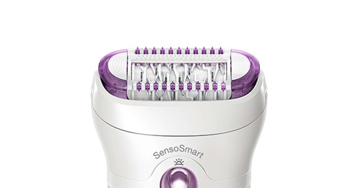 Braun 9-700 9 Sensosmart Silk-épil electric epilator - white / purple