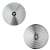 Rösle food mill replacement discs, stainless steel, for different levels of smoothness