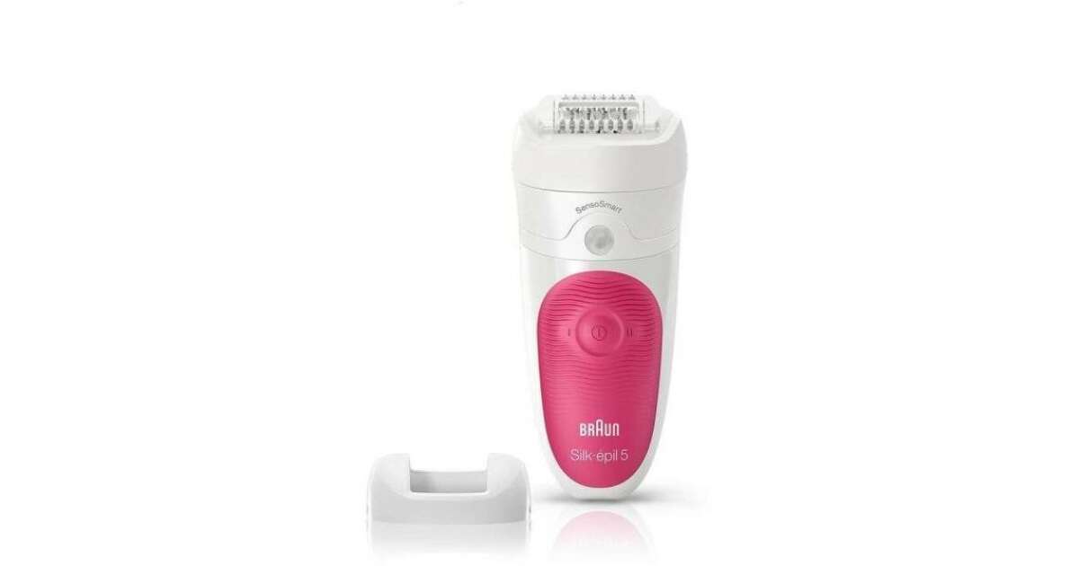 Braun Silk-épil 9 SensoSmart 9/700 Wet&Dry Epilator #white-purple