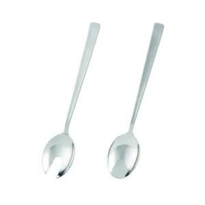 Set de servire salată Rösle VS 600, oțel inoxidabil, 28 cm - Linguri