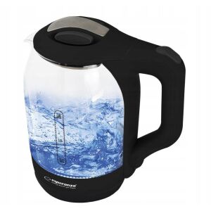 Esperanza Yukon Electric Kettle with Blue LED Lighting - Kettle