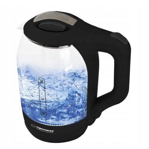 Esperanza Yukon Electric Kettle with Blue LED Lighting