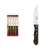 Tramontina Churrasco Jumbo Steak Knife Set, 4 pieces, in packaging