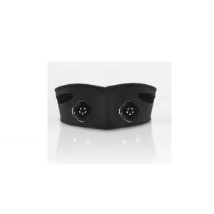EMS facial lifting mask, black, front view - Facial care device