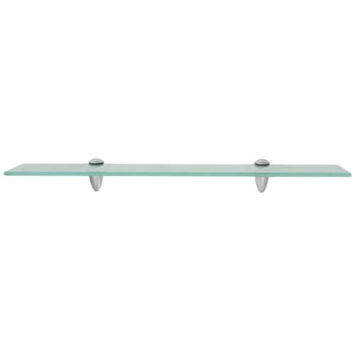 2 db lebegő üvegpolc 60 x 20 cm 8 mm - Fali polc