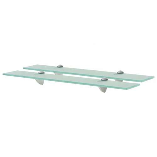 Lebegő Üvegpolc - 2 db - 60x20cm - 8mm