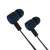 Esperanza EGH201B Viper black-blue in-ear headphones with microphone
