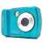 Aquapix W2024-1 vízálló digitális fényképezőgép, elülső nézet, türkizkék