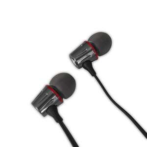Esperanza EH203KR In-Ear-Kopfhörer mit Mikrofon, grafit-rot - Peripheriegeräte