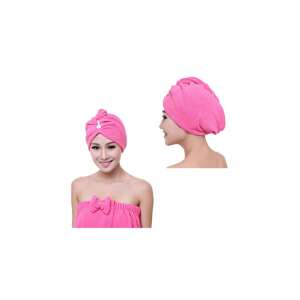 Hajszárító törölköző - Rózsaszín