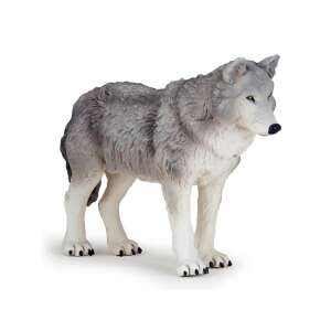 Papo szürke farkas figura 50211, élethű állat játék - Papo Figura